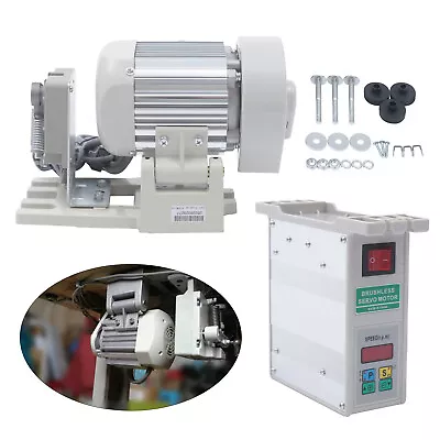 Electronic Brushless Sewing Machine Servo Motor W/ Control 500-4500RPM 600W • $125