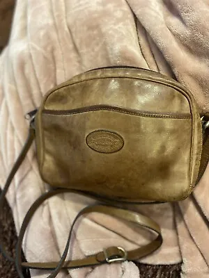 $79 • Buy Vintage Oroton Tan Leather Messenger Bag Made In Australia