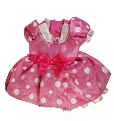 Disney Store Pink Minnie Mouse Dress Costume Baby 12-18 Months Halloween  • $12.74