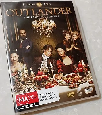 $6.99 • Buy Outlander Second Season The Etiquette Of War DVD Period Drama Series GC Two 2