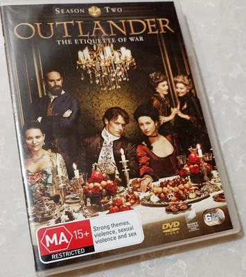 $6.99 • Buy Outlander Second Season The Etiquette Of War DVD Period Drama Series GC Two 2