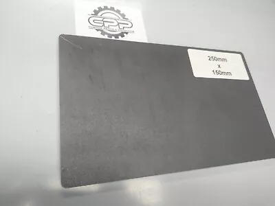 £7.30 • Buy Mild Steel Sheet Metal Plate Flat 250mm X 150mm Top Quality Laser Cut UK Made