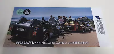 V8 Trike Tours - Promotional Leaflet - Tours - Bay Of Plenty Area - New Zealand • $3.18