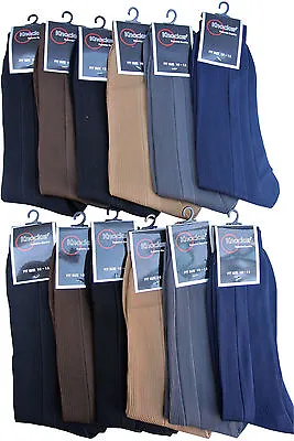 $16.99 • Buy 6 ,12 Pairs Lot Knocker Men's Dress Socks Multi-Color Casual Fashion Size 10-13