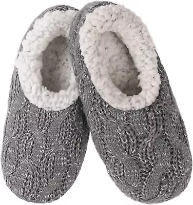 Women's Comfy Knit Slipper Socks With Anti-Skid Grippers Bedroom House Shoes • $9.99