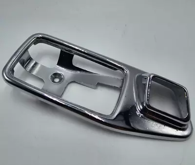 Mercedes Benz W116 W123 NOS Right Interior Chrome Door Handle Bezel 1167660211 • $26.11