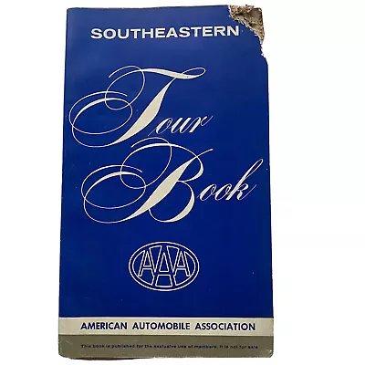 Vintage Southeastern Tour Book Guide AAA ADS Maps 1963-1964 Edition Paperback • $18.50