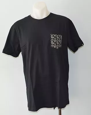 Quiksilver Mens Printed T Shirt - BLACK -  SIZES - S M L XL & XXL - NEW • $28