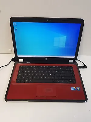 HP Pavilion G6 Red Windows 10 15.6in Laptop Intel Core I3 6GB Ram 640GB HDD • £43.99