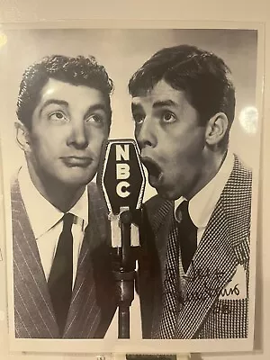 JERRY LEWIS Photo Signed Autograph Signature inscribed Dean Martin Nutty Pro • $42.89