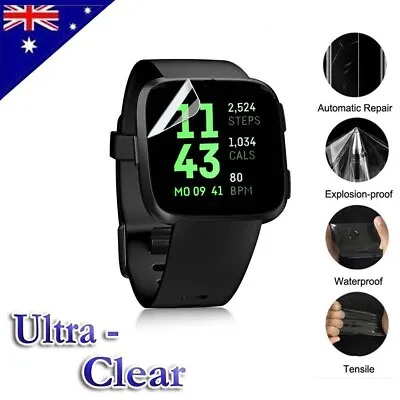 5X Ultra Clear Screen Protector Film Guard For Fitbit Versa | Lite| Fitbit Ionic • $6.49