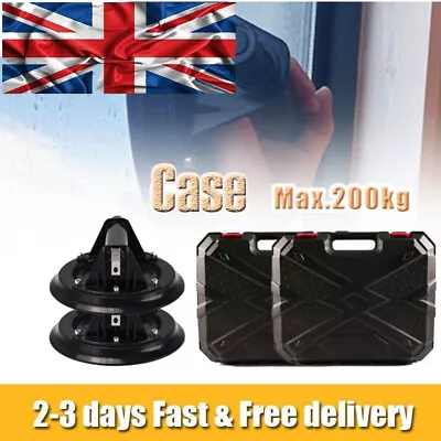 2PC 8'' Glass Vacuum Suction Cup Pads Tile Stone Glass Lifter Suckers Heavy Duty • £26.99