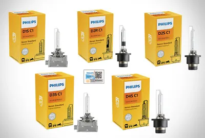 New Genuine Authentic Philips D1s D2s D3s D4s Factory Headlight Hid Xenon Bulb  • $65.24
