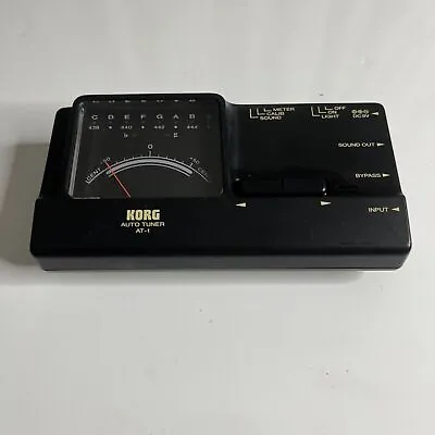 Korg Auto Guitar Analog Tuner AT-1 Made In Japan 80s • $39.99