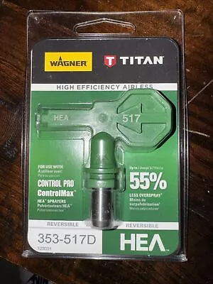 Titan Tool 353-517 ControlMax 311 High Efficiency Airless Spray Tip • $20