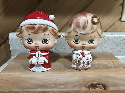 $125 • Buy Lipper And Mann Vintage Christmas Salt And Pepper Shakers