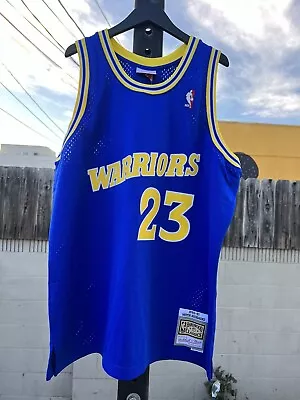 Golden State Warriors Retro Mitch Richmond 90s NBA Basketball Swingman Jersey • $59.99