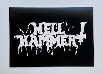 Hell Hammer Sticker Vinyl Decal Car Bumper Metal Rock 3.5  X 5  (485) • $3.79