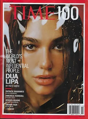 Time  100  Magazine  April 29th 2024   Dua Lipa • $13.99