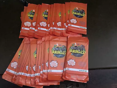 39xUnopened Packs Woolworths ANCIENT ANIMAL Cards Or Stickers 2015 Brand New • $29.99