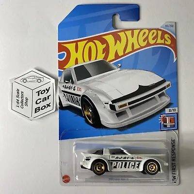 2024 HOT WHEELS #80 - Mazda RX-7 (Japan Police #8 First Response -Long Card) B00 • $4.95