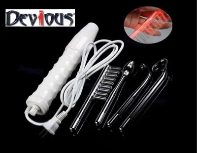 £59.99 • Buy Violet Ray Wand Red Electro Massage Electric Shock Machine ** +FREE GIFT 