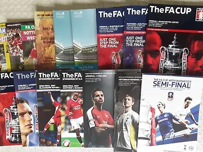 £3.99 • Buy FA CUP SEMI FINAL PROGRAMMES 1990 To 2012 ~ YOU CHOOSE ~ ALL EXCELLENT CONDITION