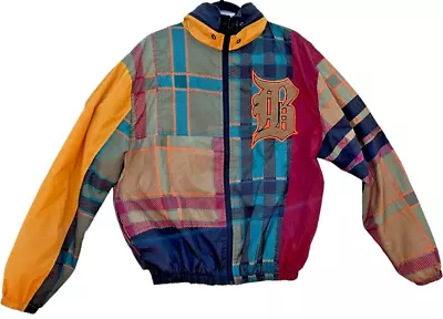 VTG Smoke Rise Men's Large Nylon Jacket Multi-color • $24.65