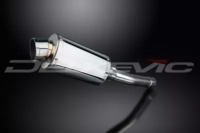 Delkevic 9  Stainless Oval Slip On Muffler - Suzuki GSX-R750 2001-2003 Exhaust • $229.99