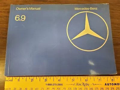 1978 MERCEDES-BENZ - Type 116  6.9 Original Owner's Manual - English Language • $18.17