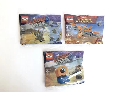 $15 • Buy Lego NEW Lot 30525 30527 30528 Marvel Super Heroes The Movie Party Favor Pack