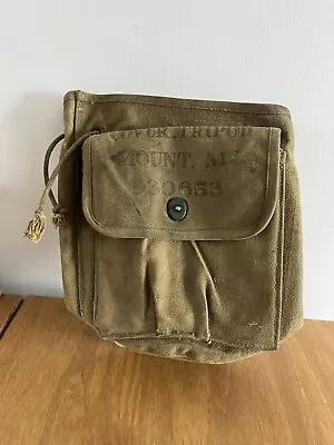 WW2 US Army M2 Canvas Tripod Bag / Mortar M1919 Browning  50 Cal Cover • $149.20