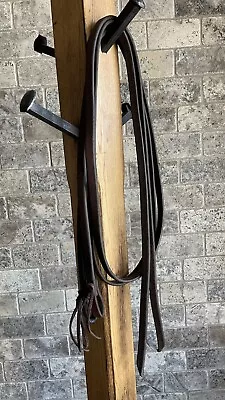 5/8” Split Reins With Weighted Ends • $50