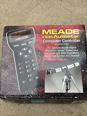 Meade 495 Autostar Controller • $125