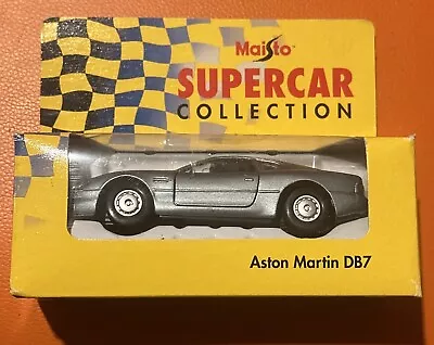 😁 Maisto Supercar Collection Aston Martin Db7 New - Combined P&P • £9.99