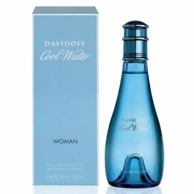 Davidoff Cool Water Woman Eau De Toilette 100ml Spray New Boxed • £26.95