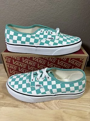 VANS Authentic Checkerboard - Waterfall Checkered Womens Multi Size • $40.70