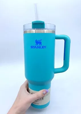 New Sold Out Target Stanley H2.o Flowstate 40 Oz Quencher Tumbler Cup Aquamarine • $74.99