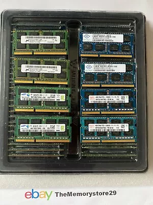 4GB 8GB 16GB 1600MHz Laptop Notebook DDR3 / DDR3L Memory RAM 204 Pin SODIMM Lot • £6.25