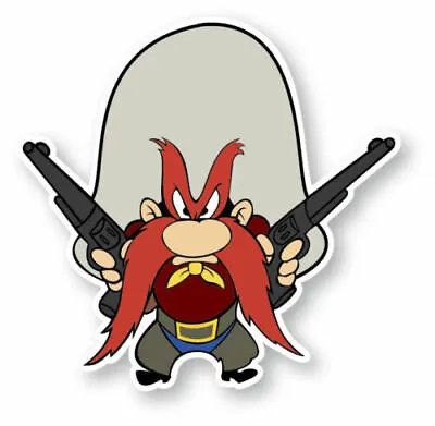 Yosemite Sam Cartoon Sticker Laptop Car Phone Truck • $3.88