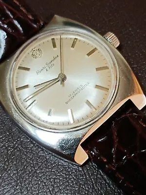 Vintage Henry Sandox & Fils 17 Jewel Swiss Mechanical Mens Watch  • £185