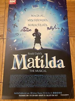 Matilda The Musical Windowcard Broadway Show Poster Window Card • $95