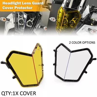 Headlight Lens Guard Cover Protector For YAMAHA TENERE 700/RALLY/World Raid XTZ • $33.05