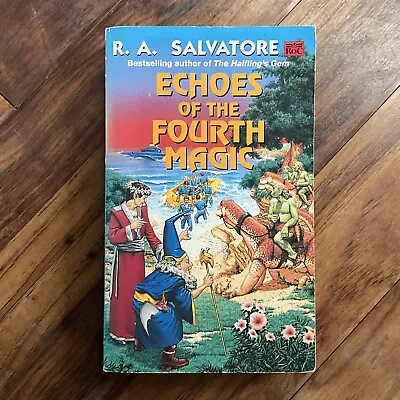 Echoes Of The Fourth Magic - R. A. Salvatore - 1991 Roc Fantasy Paperback • £3