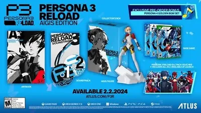 Persona 3 Reload Aigis Edition PS5 US EDITION • $419.95