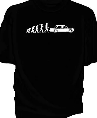 Evolution Of Man Classic Car T-shirt.  Alfa Romeo Giulia • £13.99