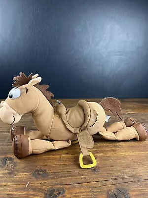 Toy Story Bullseye Horse Soft Toy 12” Plush Disney Pixar Brown Thinkway • £11.99
