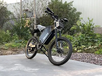 5000w Adult Electric Off Road Bike - Stealth Bomber Style - 45+ MPH • $3999