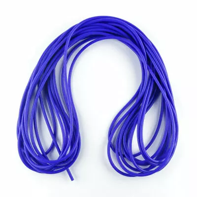$5.69 • Buy Blue 3MM 1/8  Vacuum Silicone Air Hose Racing Line Turbo Pipe 1 Meter