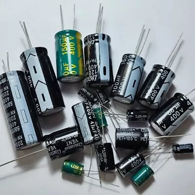 2.2UF400V 400V2.2UF 6x11mm 400VDC 1 2.2 3.3 4.7 6.8 UF Electrolytic Capacitors • $1.49